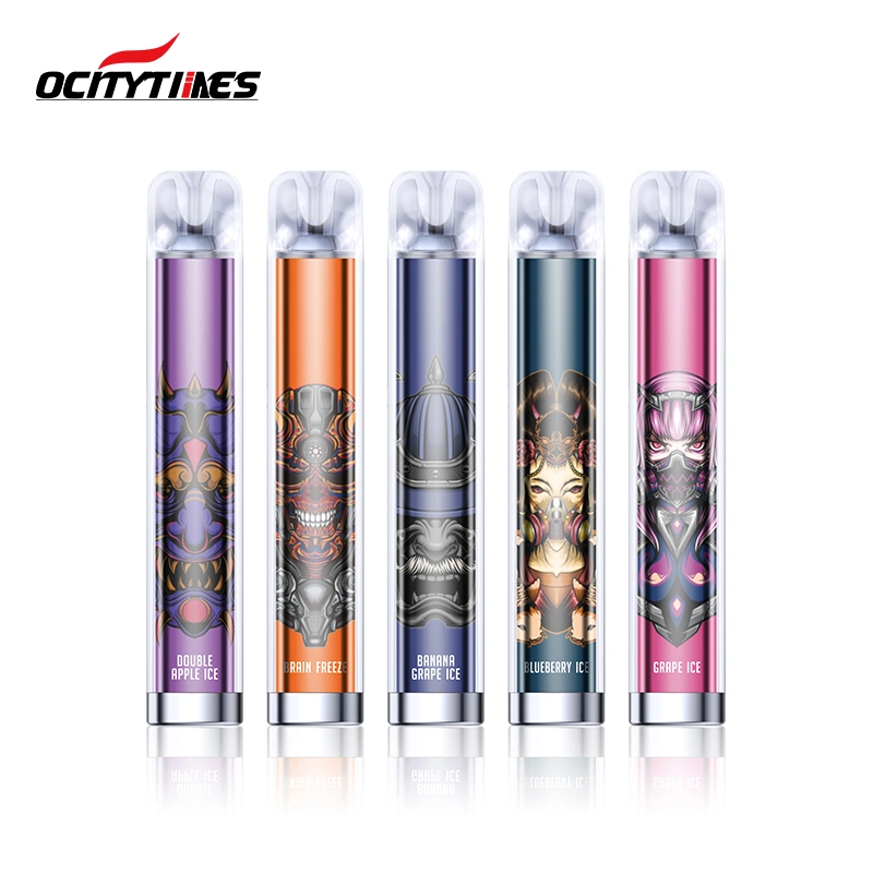 4ml 2% Nic Salt Flavor 1500 Puffs Ocitytimes E Cig Cigarette Custom Disposable Vape