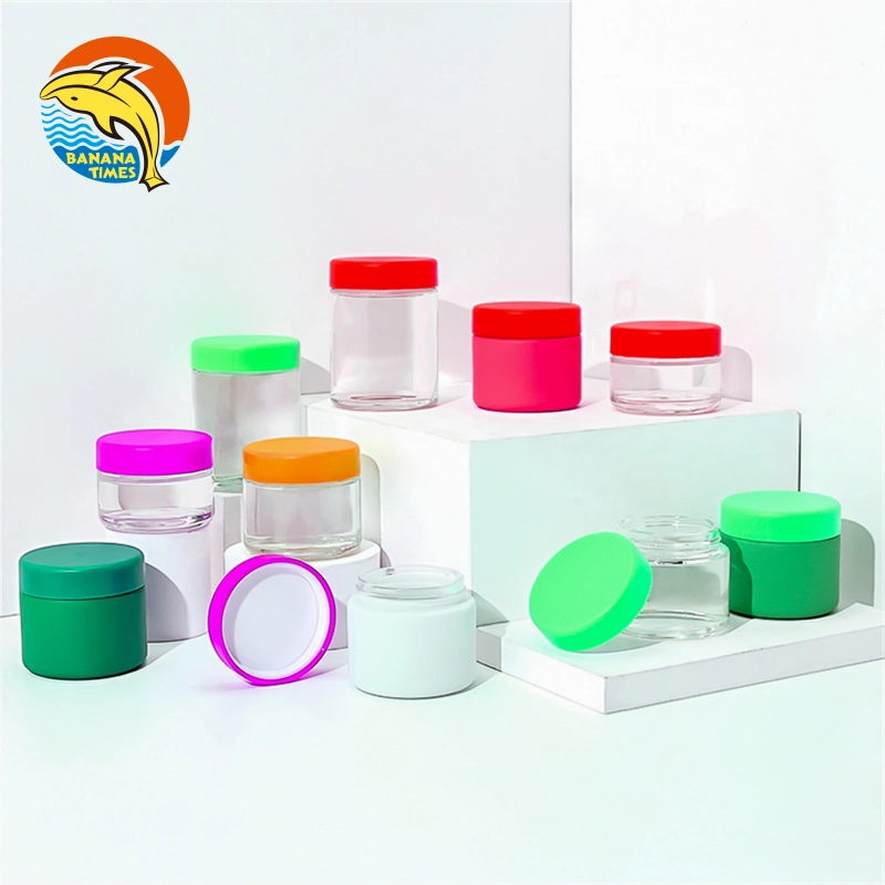 OEM Glass Cosmetic Plastic Packaging Cream Jar Pot Bottle Box Container