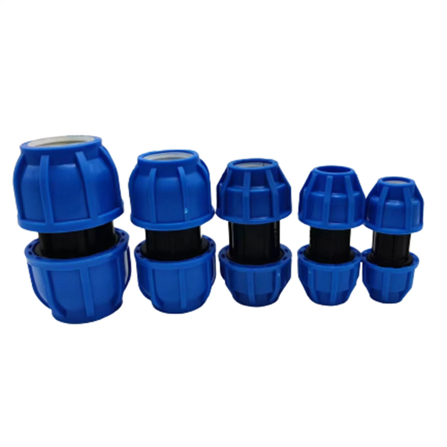 Hot Selling HDPE Compression Fittings Equal Coupling