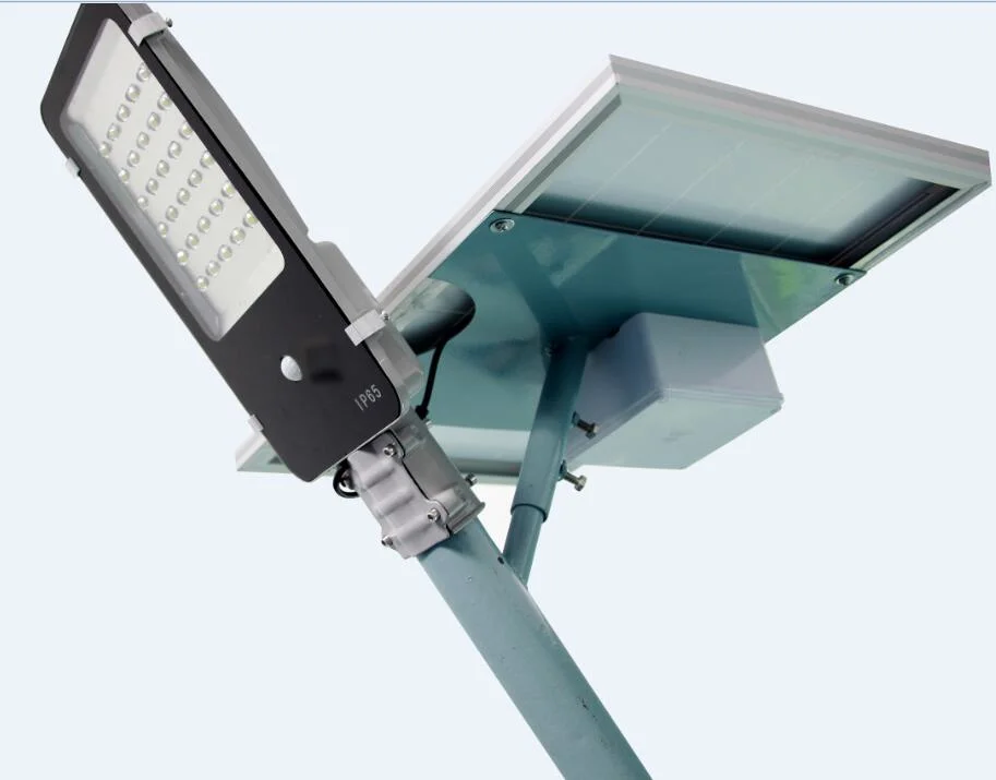 30W LED IP65 getrennt Solar Street Lamp Laterne Licht mit Bewegungssensor + Nachtsensor