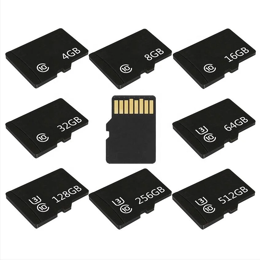 Best Sell High Speed 100% Full Capacity SD Card U3 8GB 16GB 32GB 64GB 128GB 256GB Memory Card