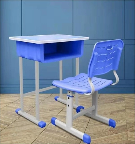 Adjustable Educational Training Table and Chair School Student Classroom Desk and Chair (DC0003)