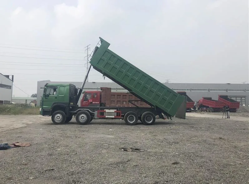 Camión usado FAW HOWO JAC Shacman Dongfeng Beiben Foton Sinotruck HOWO Camión Volquete 8X4