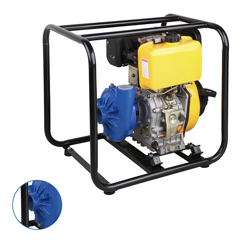 Extec Dtt40 5.5HP Easy Installation Air-Cooled Single-Cylinder Diesel Engine Cast Iron Water Pump