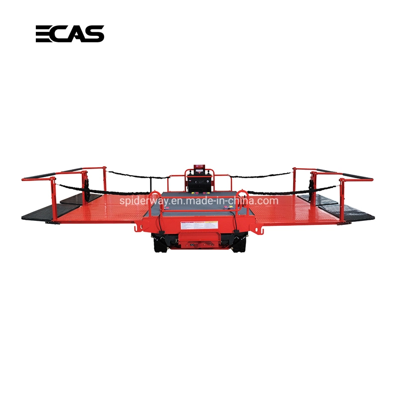 معدات رفع منصة رفع البستان ECAS-500 Warehouse مع ناقل الحركة الأوتوماتيكي ضبط المستوى