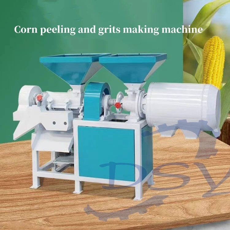 Grain Processing Machinery Corn Peeling and Grits Making Machine