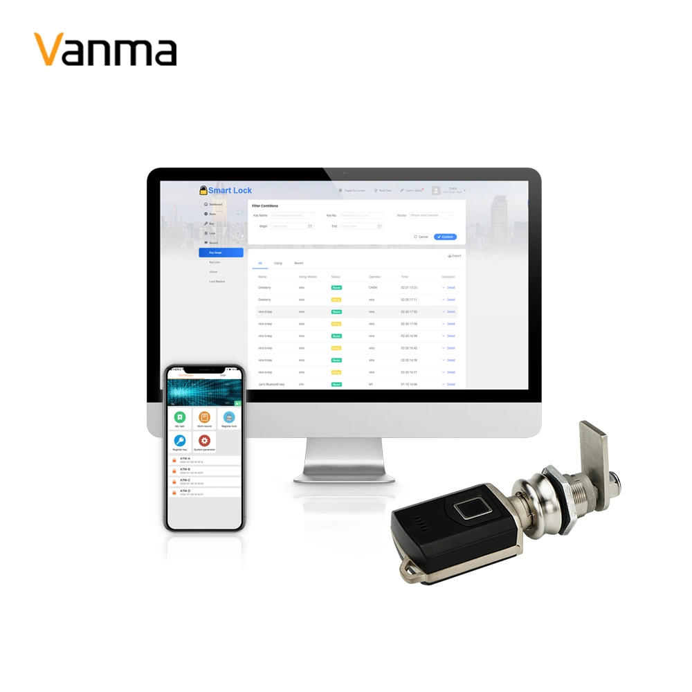 Cam Lock Access Management System Protection IP67 Level