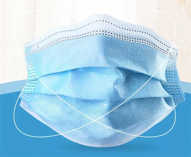 3ply Disposable Surgical Mask Made of Meltblown Non Woven Disposable Medical Face Mask with Earloops