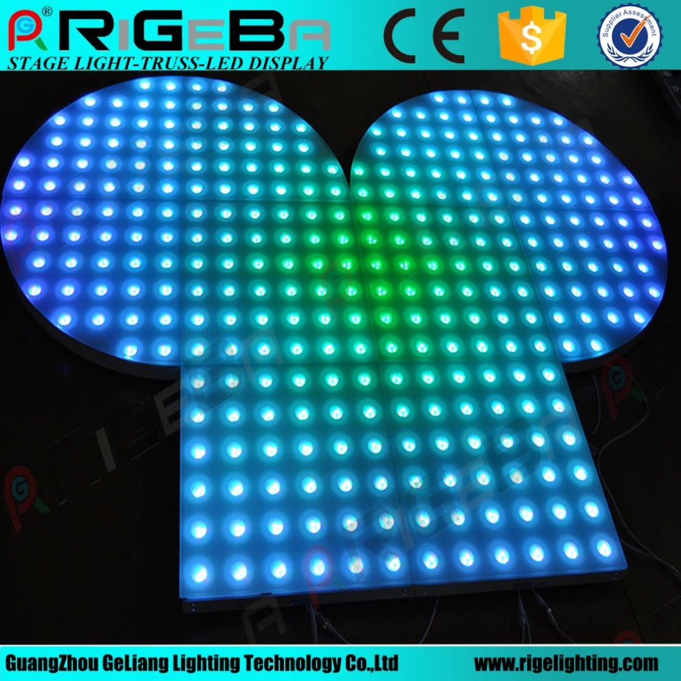 Sector LED Stage Wedding Party Digital Dance Floor Light