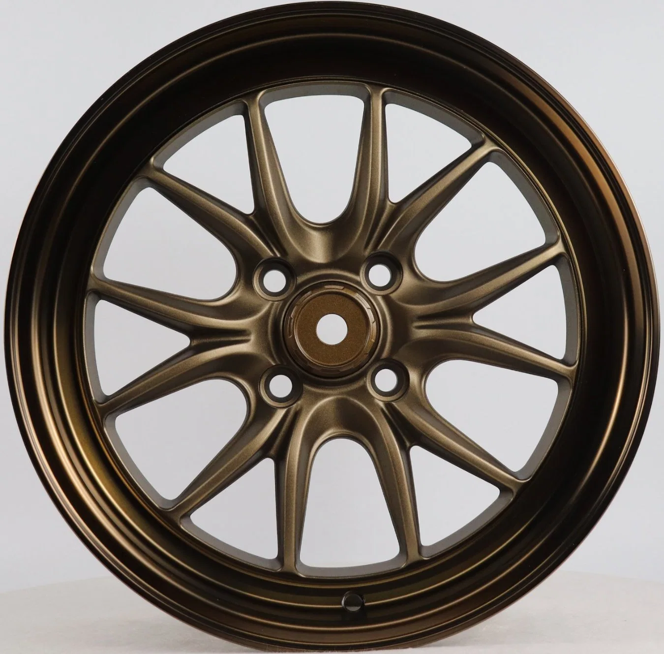 Alloy Wheel Classic Sand Bronze Aftermarket Rims 15 Inch PCD 4*100