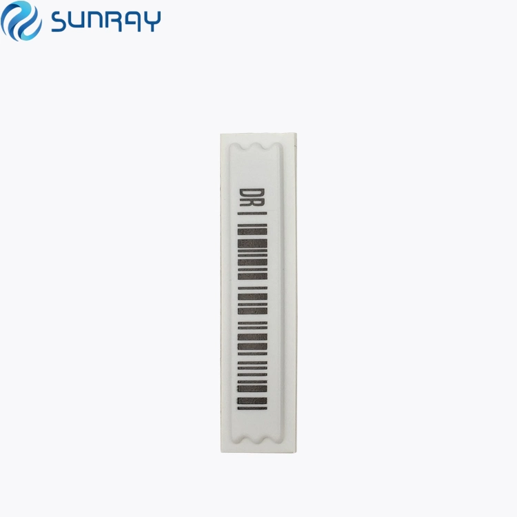 EAS Security Soft Tag 3 Chips Barcode Adhesive 58kHz Am Dr Label