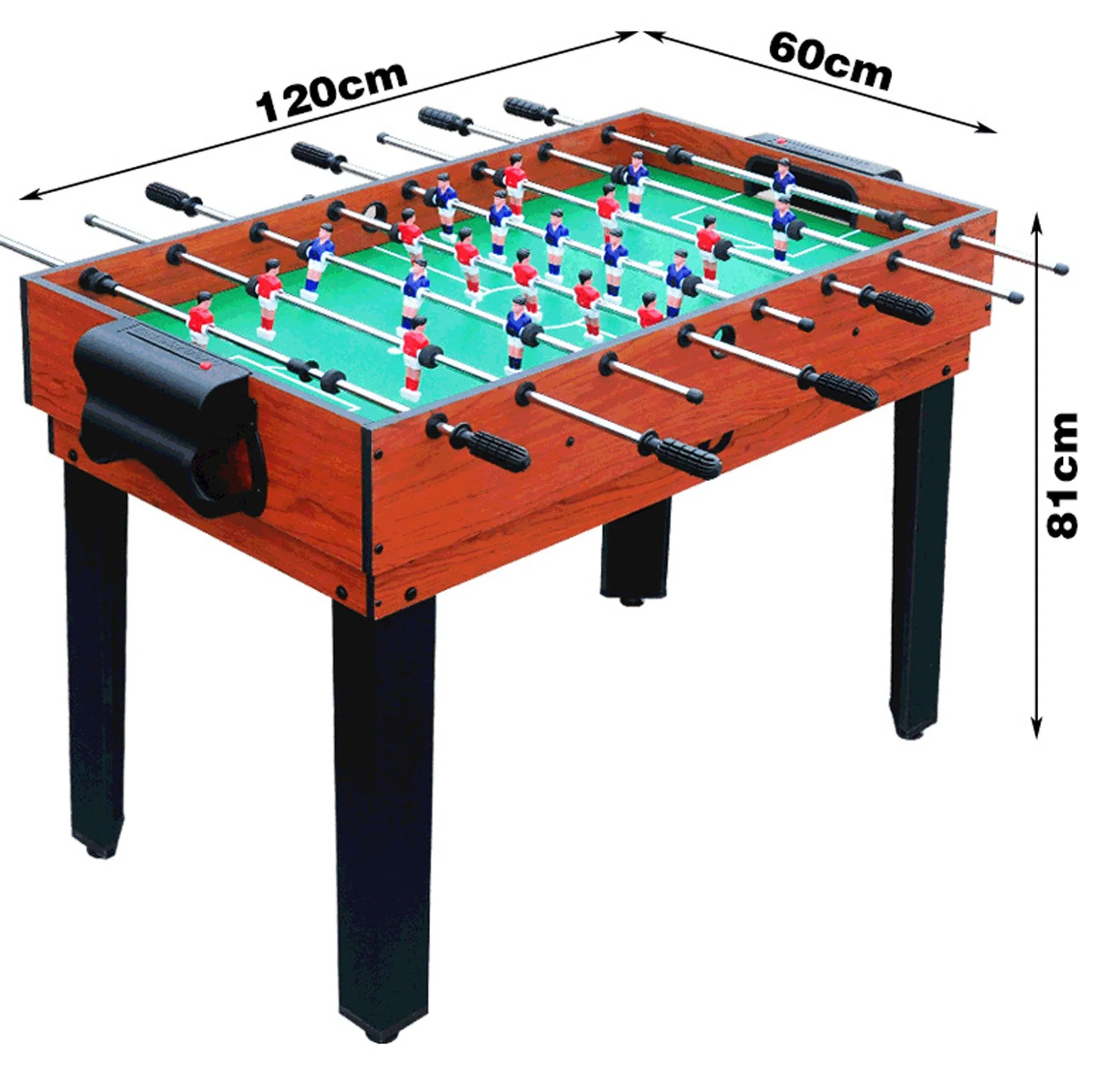 Juego de la casa de la familia de amigos del fútbol Hockey Shuffleboard Ping Pong mesa de juego combinado de ajedrez