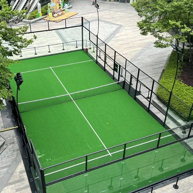 Shengshi Professional Paddle Tennis Court Fence Protective Cage Outdoor Fitness Sport Equipment Sports Court Equipment