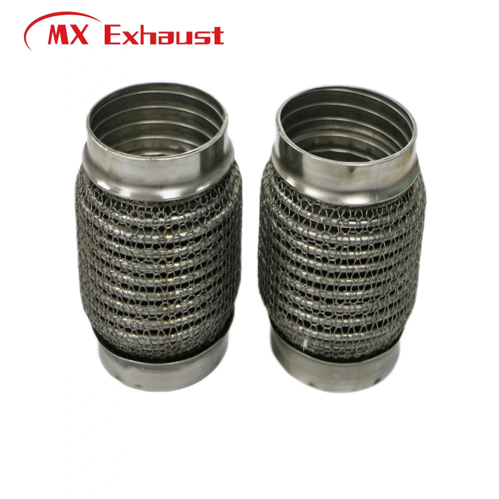 High Quality Double Wall Stainless Steel Corrugated Exhaust Flexible Pipe