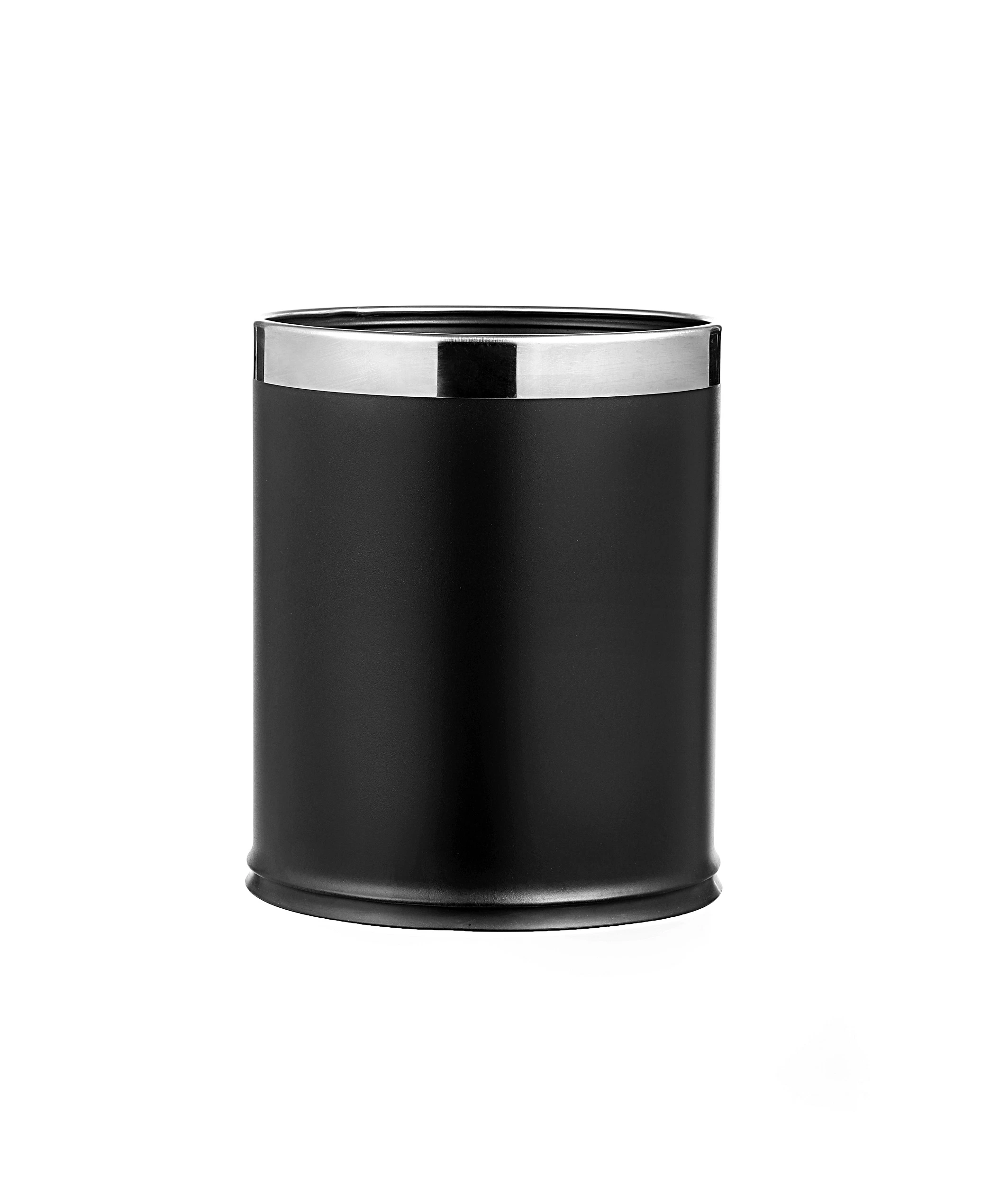 Hotel Stainless Steel Guestroom Garbage Bin with Double-Deck (KL-06)