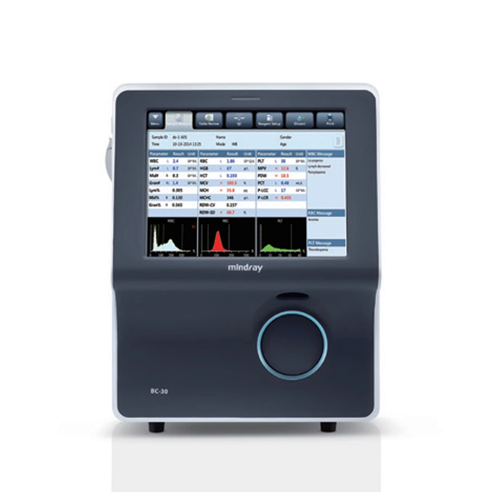 Analisador de Hematologia Automático Mindray Bc30 Analisador de Hematologia