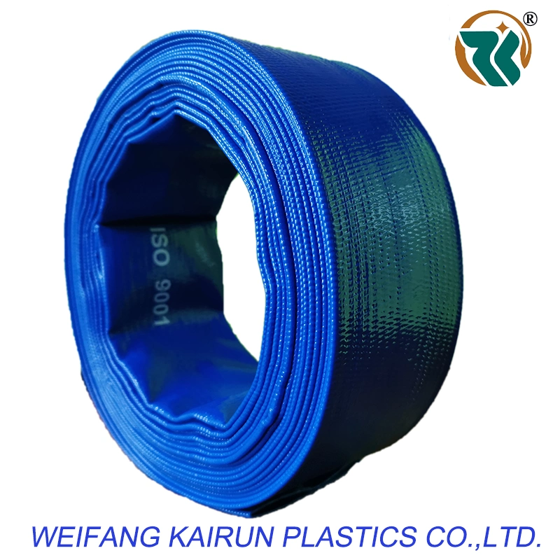 Chinese Manufacturer Factory Price W. P. 4bar PVC Layflat Water Pump Hose