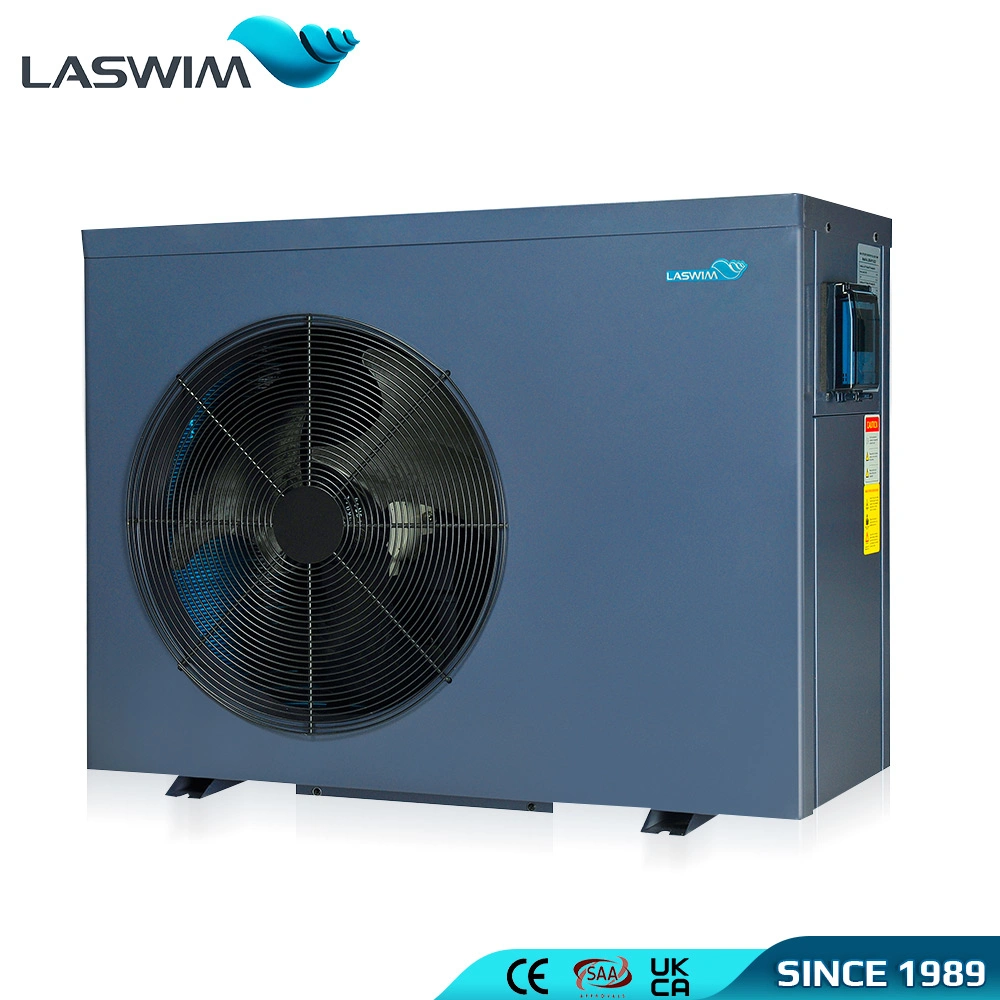 Residential R32 Full Inverter Swimming Pool Heat Pump Water Heater with Twin-Rotary Compressor