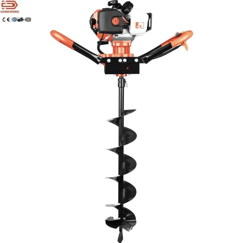 2 Stroke 65cc Power Tools Drilling Rig Lce Soil Auger Earth Hand Auger Post Hole Auger with CE