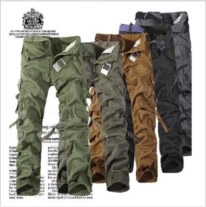 Men's Short Pants 100%Cotton Dye Washing Cargo Pant