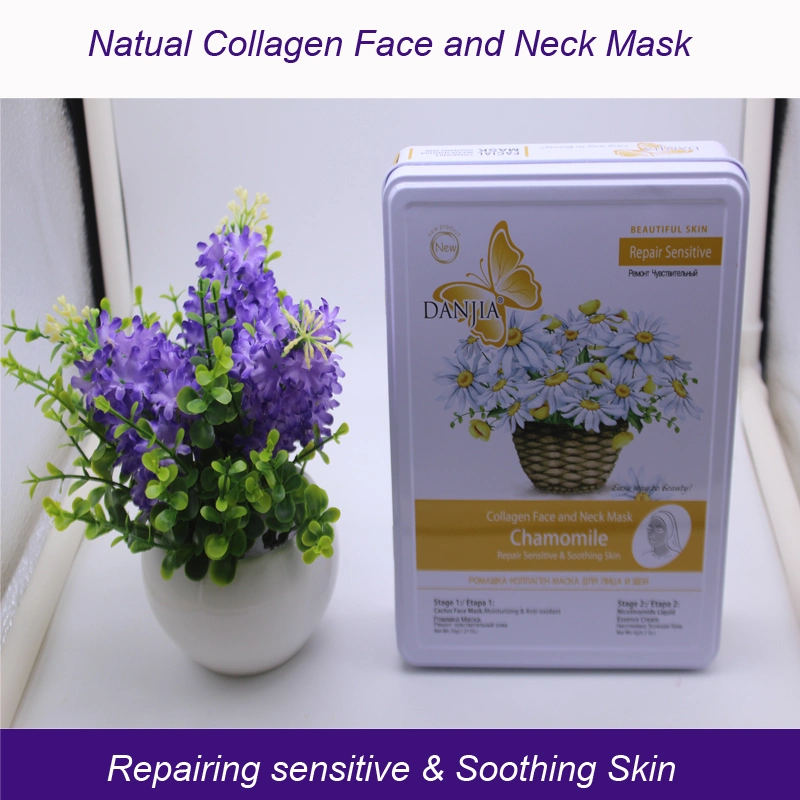 Collagen Face and Neck Mask for Repairing Sensitive Skin