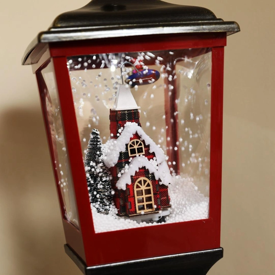 Christmas Decorations, Snow Lanterns Music Street Lamps Shopping Malls Hotel Living Room Christmas Props Decorations