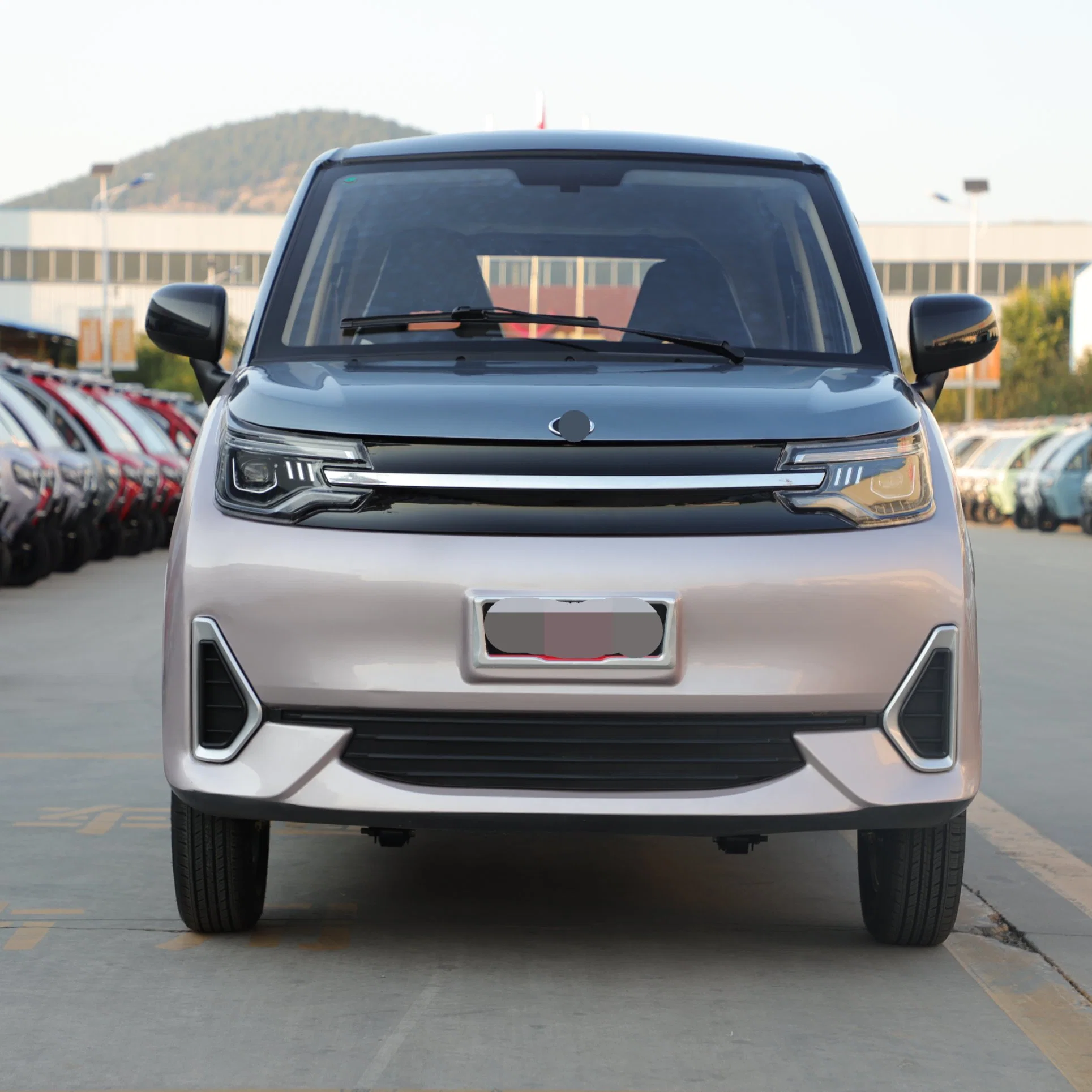 Fast Shipping Best Selling Electro Automobile Electric Vehicle 70km Range 4 Seat X7 Low Speed