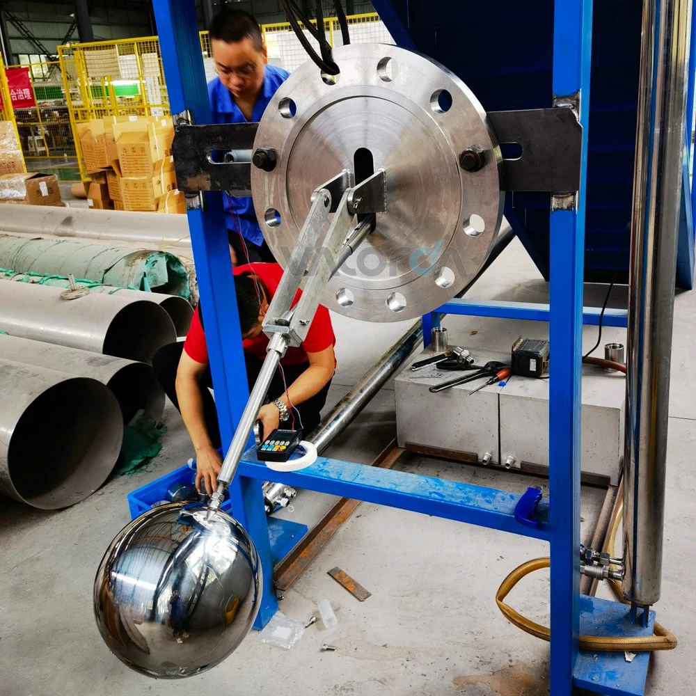 Capteur de niveau d'eau à flotteur en acier inoxydable monté sur le côté, fourni par l'usine.