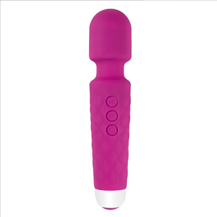 Powerful Dildo Vibrator USB Chaging AV Magic Wand G-Spot Sex Toys Clitoris Stimulate Massager for for Women