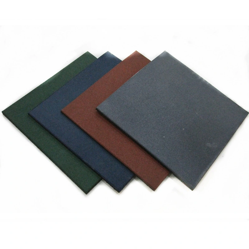 10mm-50mm Thick Rubber Tile/ Rubber Flooring /Rubber Mat for Gym, Square 500mm*500mm 1000mm*1000mm