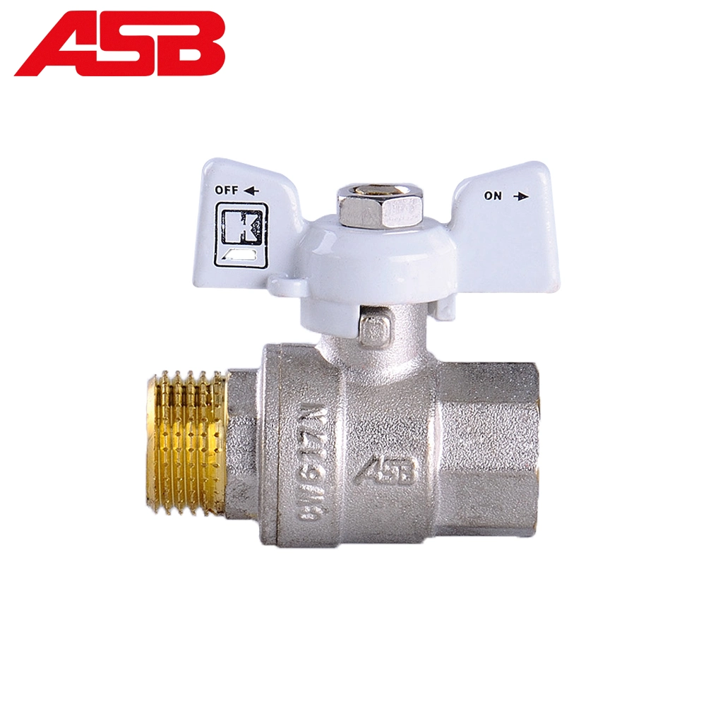 Cw617n/Customize Copper Valve Brass Ball Valve Welding Valve