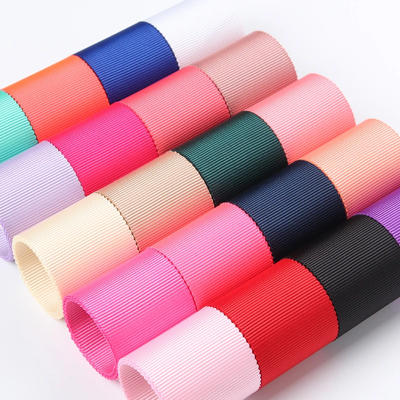 Color Printing Ribbon Gift Nylon Ribbon Wedding Decoration Ribbon Custom Printed Grosgrain Ribbon Polyester Satin Ribbon