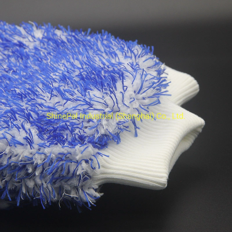 Cleaning Gloves Microfiber Chenille Car Plush Wash Mitt