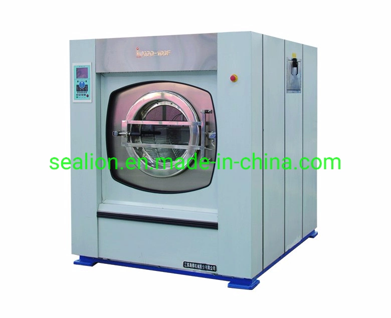 Sea-Lion 100kg totalmente automática comercial Servicio de lavandería Lavadora