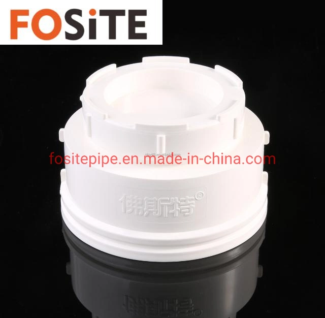 Fosite 110mm PVC Fittings Elbow Rubber Plastic Pipe Factory Plumbing Items