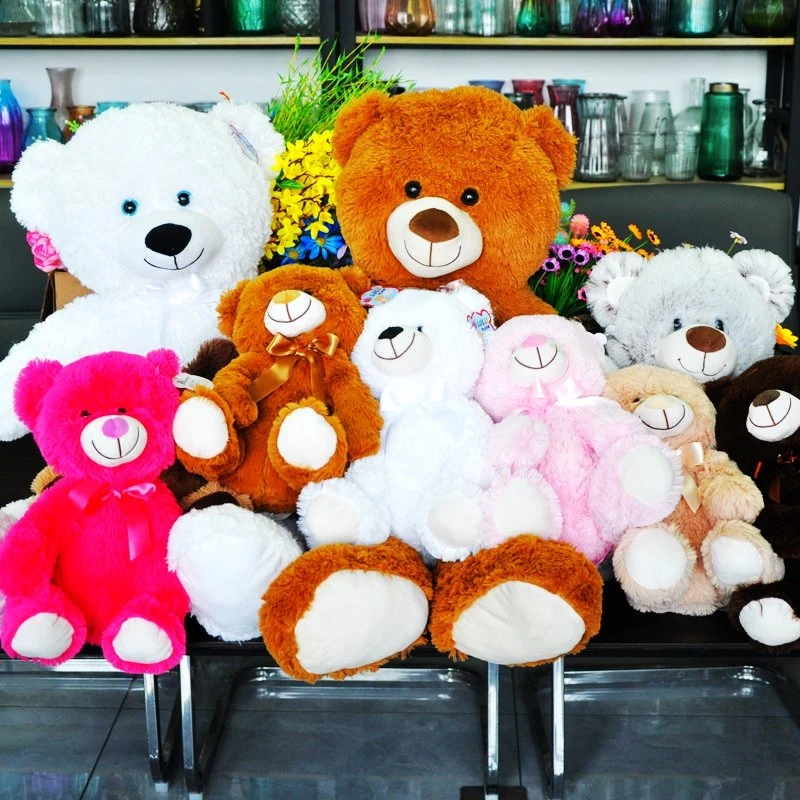 Os animais Eco Teddy Bear para Kid reciclados de veludo macio e brinquedo recheadas