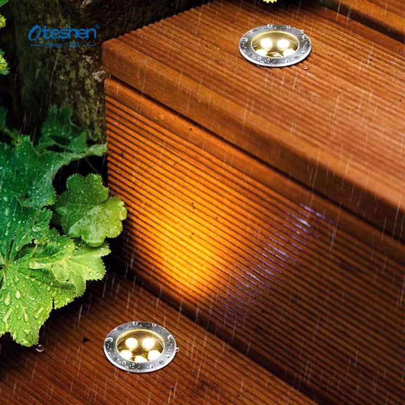 Outdoor Waterproof Deck Underground Lamp Step LED IP67 Ground LED Inground Light