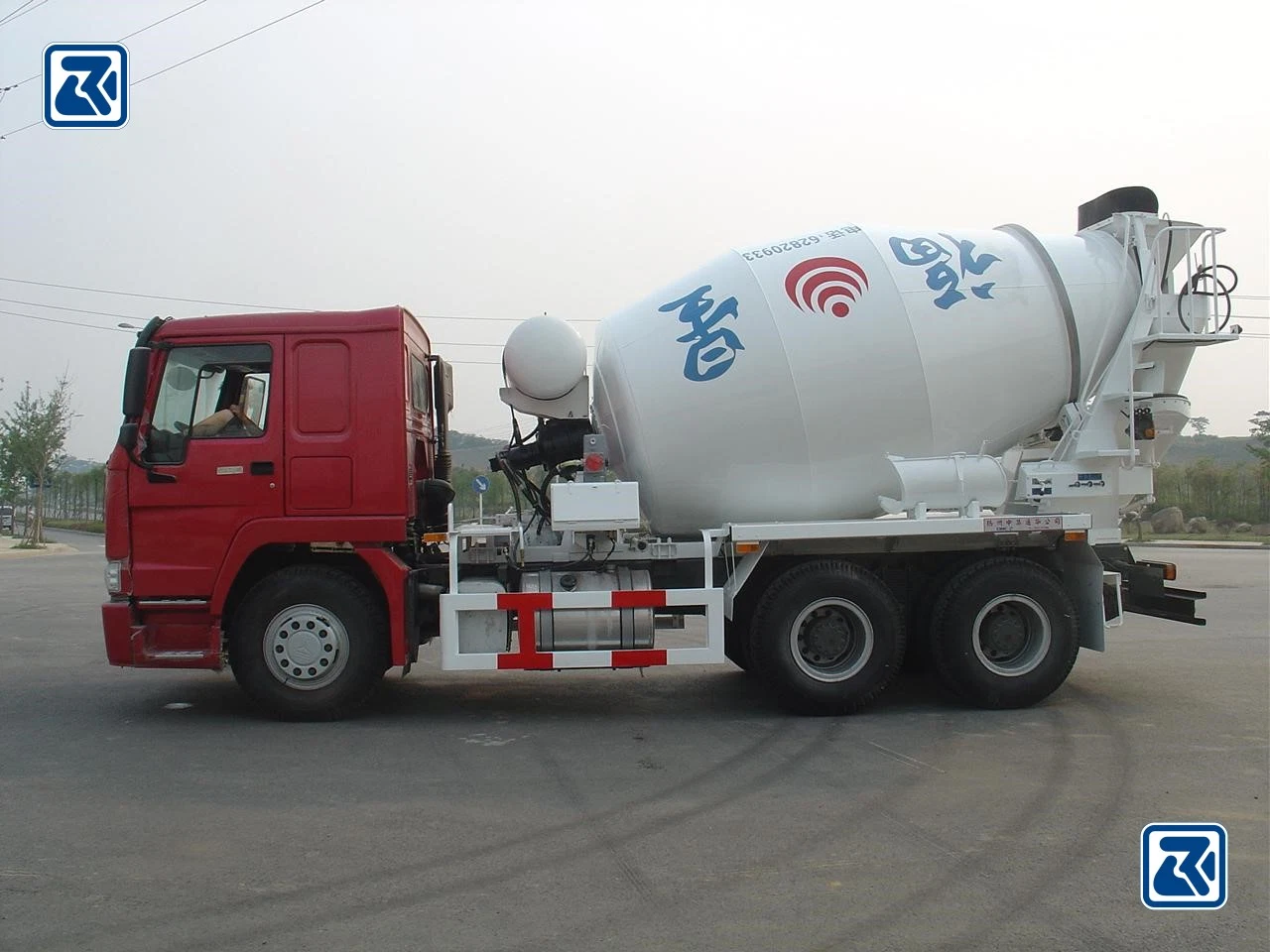 Betoneira Sinotruk HOWO 6X4 marca Nova Máquina betoneira betoneira Preço do camião