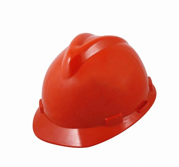 Construction Industrial PE Safety Helmets Hardhats in Guangzhou