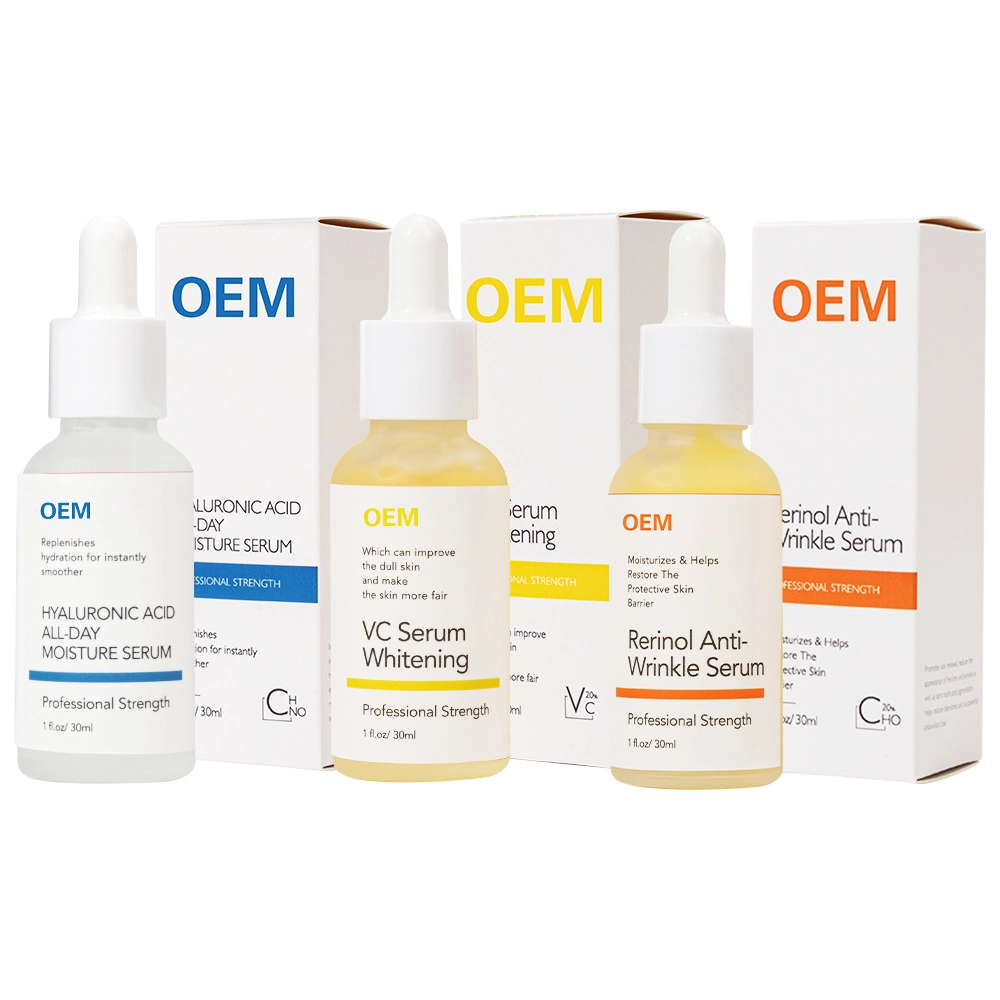 Organic Deep Moisturizing Anti Aging Skin Care Vitamin C Retinol Hyaluronic Acid Face Serum