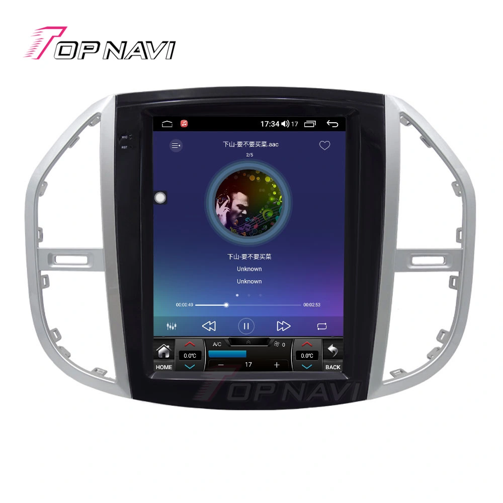 IPS Android navigation écran tactile lecteur vidéo DVD voiture pour Système stéréo automatique Benz Vito 2013 2014 2015 2016 2017 Radio