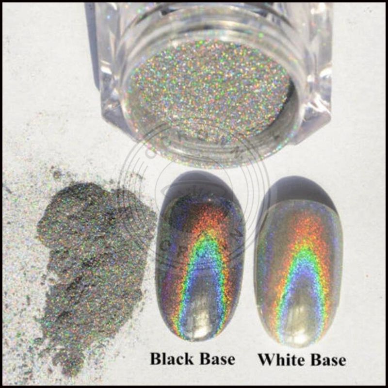 Laser Glitter Holo Eyeshadow Pigment Holographic Nail Polish Chrome Powder