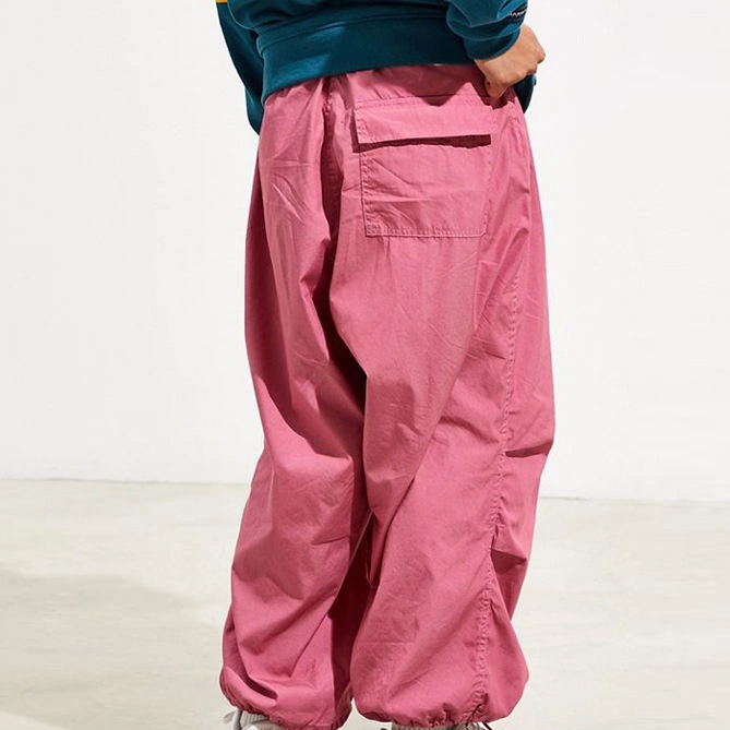 Custom OEM Mens Fashion Casual Oversize Vintage Wind Pants