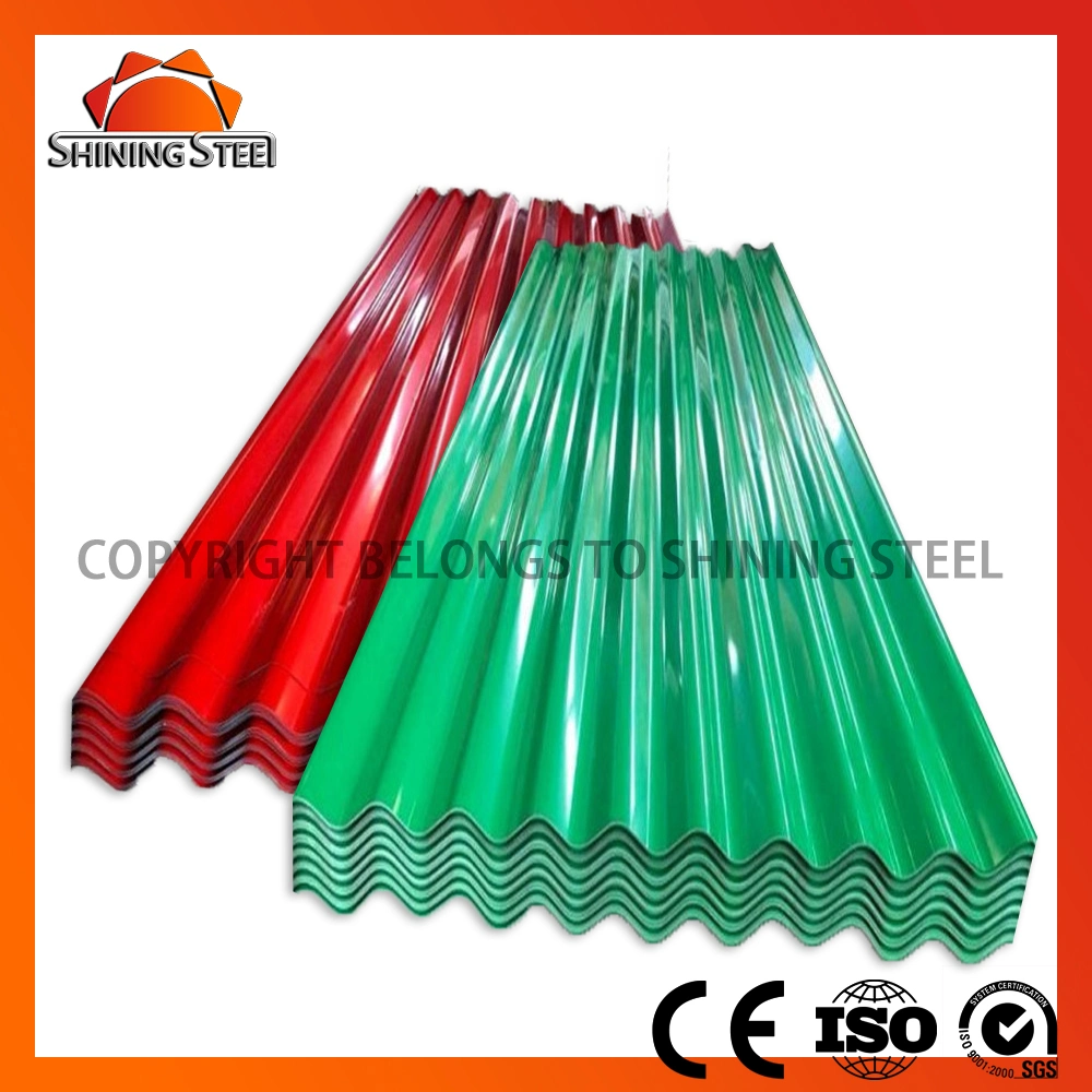 Building Material Hot Dipped SGCC Dx51d Metal 0.12mm-0.8mm Z150 Z120 Z80 Zinc Prepainted Color Coated Galvanized /Corrugated Galvalume Steel Plate