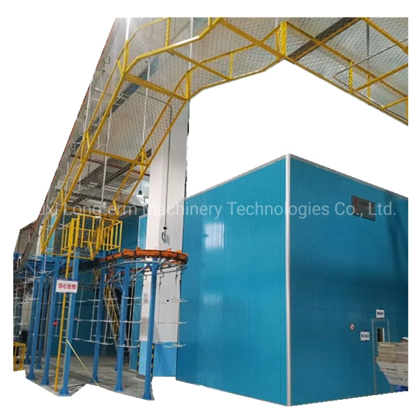 Hardware Metal Products Powder Coating Line, Precision Optimize Energy Consumption Spraying Electrostatic Powder Coating System^