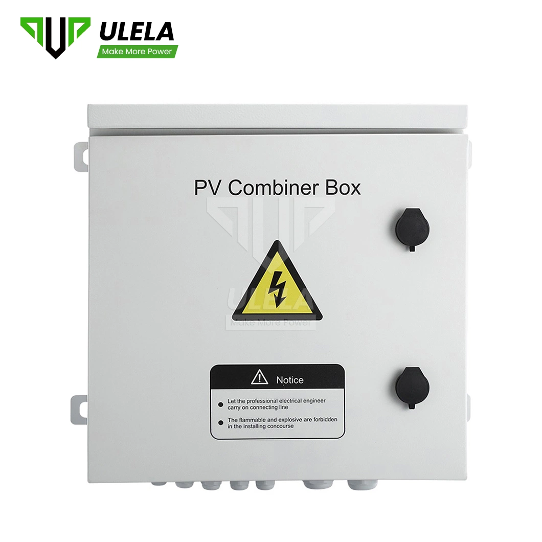 Ulela 100A Combiner Box Manufacturing PV Combiner Box 6 String China Solar Panel Kabel Combiner Box