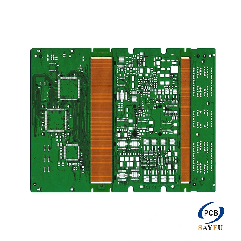 Rigid Flexible Printed Circuit Board with High Tg Fr-4 + Pi Eing