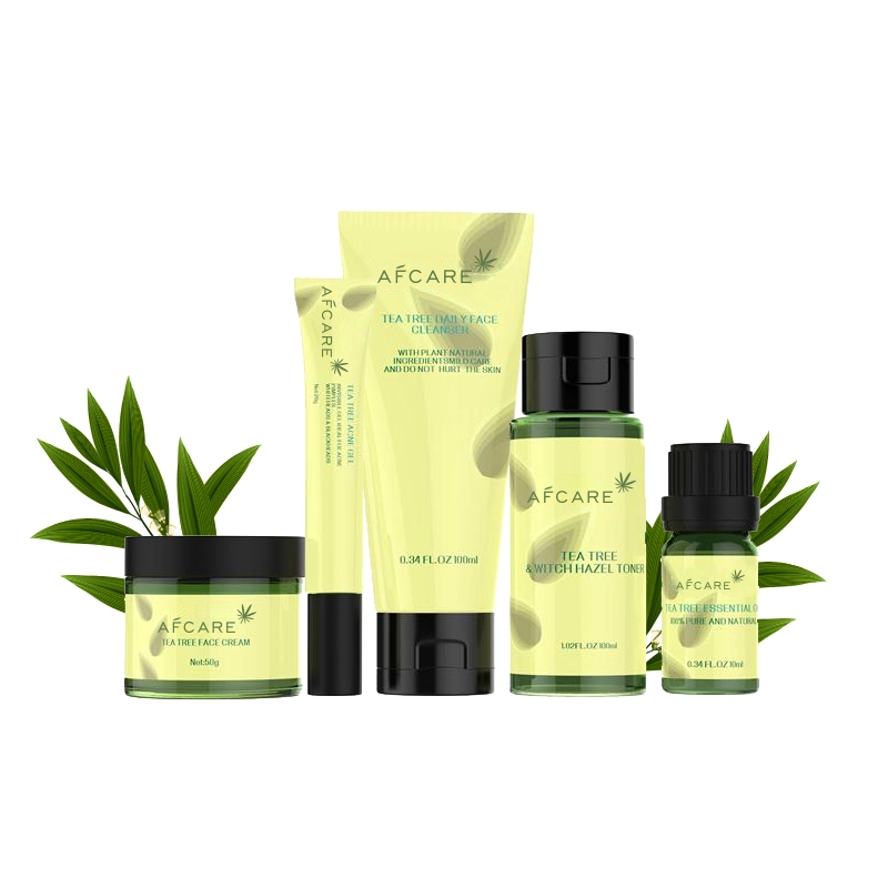 OEM Private Label Brightening Anti-Acne Hydrating Firming Turmeric Cream Oil Serum Toner Cleanser Vitamin C Skincare Set