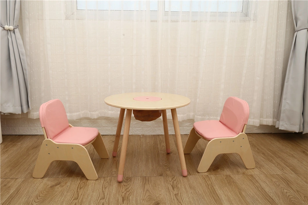 Factory Hot Sale Wooden Writing Kids Study Play Table and Chair Sets