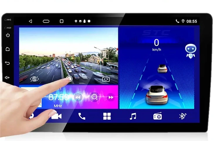 مشغل DVD للسيارة Car DVD بشاشة Ui4 TN مقاس 7 بوصات بنظام Android العالمي FM/GPS فيديو السيارة